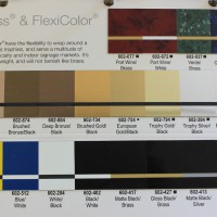 Пластик Rowmark cерия Flexibrass & FlexiColor - Продажа полиграфического оборудования для типографий